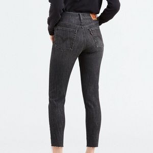 Levi’s Wedgie Fit Skinny Jeans Black High Rise NWT